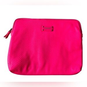 Nine West Hot Pink Textured Tablet Case/Slim Case, approx. 11”x8.5”